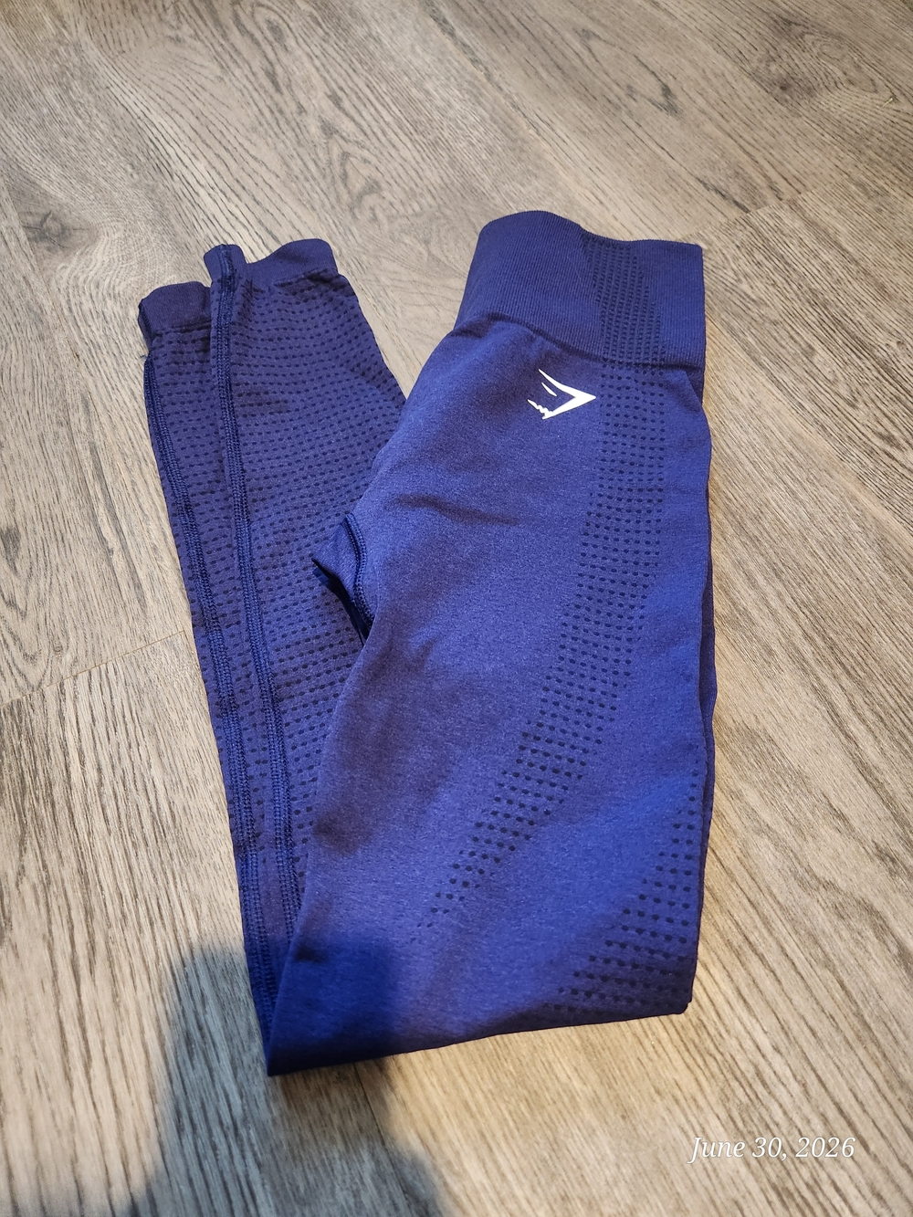 Gymshark Kids Seamless Navy Leggings